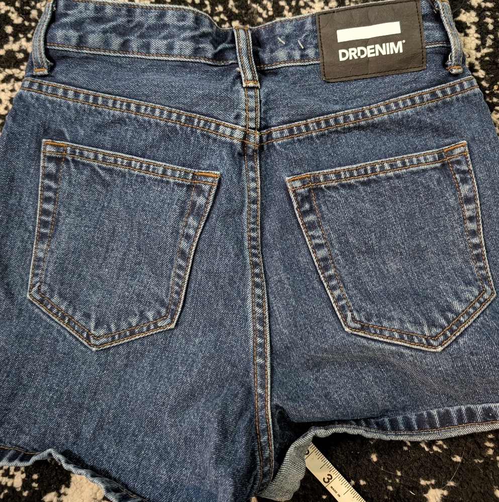 Dr. Denim Blue Jean Shorts